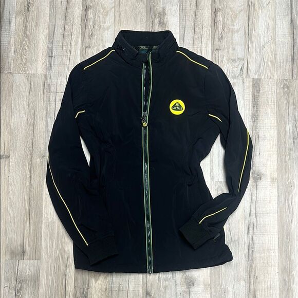 Lotus Black Jacket with Yellow Accents - Picture 1 of 3